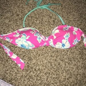 Floral Bathing Suit Bikini Top